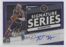 2020-21 Panini Donruss Optic Signature Series Purple Prizm RJ Hampton Auto 0v7j