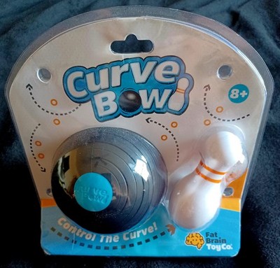 Curve Bowl Game Fat Brain Toy Company Bowling Indoor Outdoor Wobbly Weight Ball