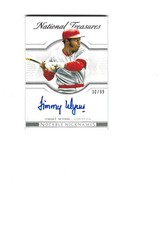 2015 National Treasures Jimmy Wynn Autograph Notable nicknames 