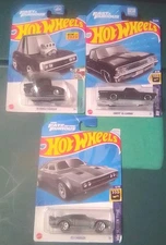 Lot Of 3 Hotwheels Fast & Furious Series