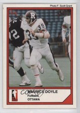 1984 Jogo CFL Maurice Doyle #39 z9k