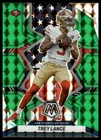 2022 Panini Mosaic Football Green Trey Lance #269