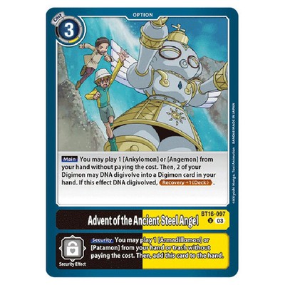 Digimon Card Game BT16 Beginning Observer Advent of the Ancient Steel Angel (...