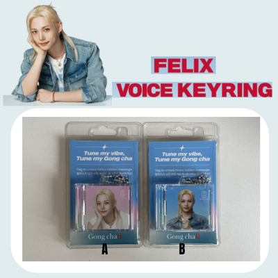 ON HAND] FELIX x GONGCHA SPECIAL EVENT VOICE KEYRING | eBay