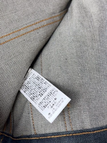 Tellason Type III Cone Mills White Oak  S Mens Denim Jacket USA NWOT P2P 19.5 image 7