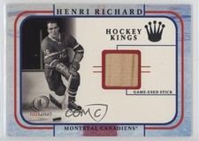 2001-02 Fleer Legacy Memorabilia Hockey Kings Henri Richard HOF 6be