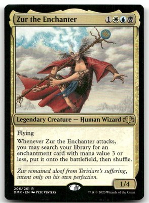 Zur the Enchanter #206 (NM) Dominaria Remastered DMR Magic MTG