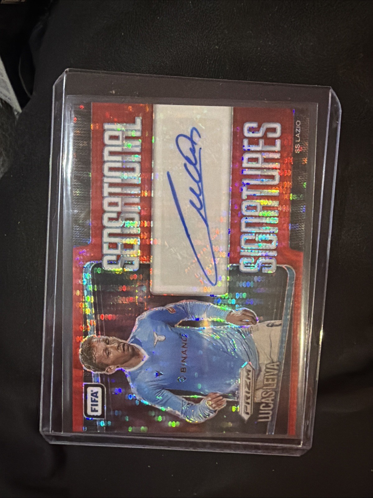 Panini Prizm FIFA 2025-26 Lucas Leiva Lazio Sensational Signatures SS-LL Auto