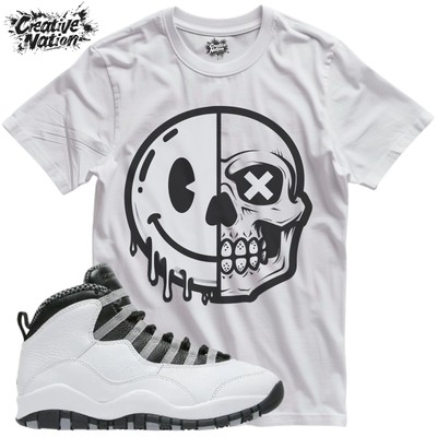 Shirt To Match 10 Steel Unisex Tee Sneaker Shirt Skull Shirt For Sneaker Tee