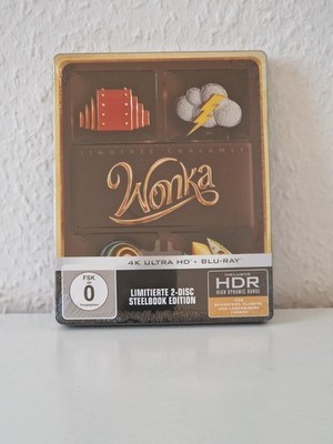 Wonka Limited Steelbook Edition - Blu-ray - Neu/OVP - Johnny Depp