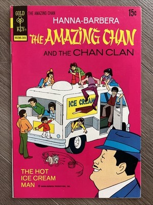 Set 1-4 Hanna-Barbera Amazing Chan and the Chan Clan Gold Key Comics 1973