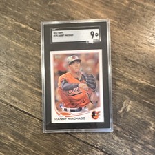 Topps 2013 Manny Machado #270 Rookie Baltimore Orioles PSA 9 Baseball Card