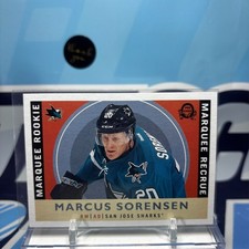 2017-18 UD O-Pee-Chee #506, MARCUS SORENSEN SP RC 🔥🔥🔥 Retro Marquee Rookie