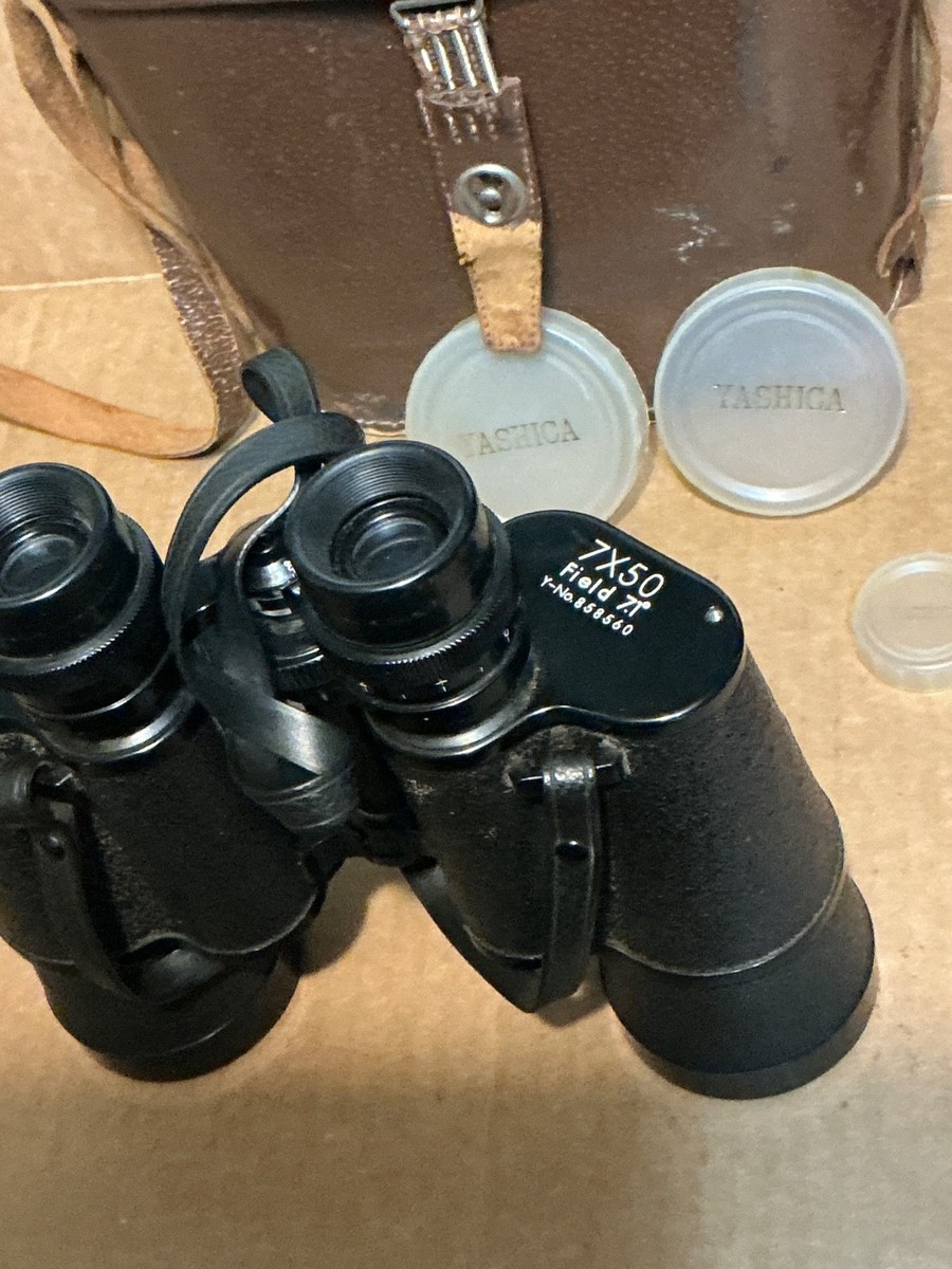 Vintage Yashica 7x50, 7.1 Degree Binoculars Japanese Precision