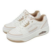 Skechers Uno Court White Tan Women Lifestyle Casual Shoes 177712-WTAN