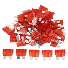55 pcs 10 Amp Standard Blade Fuse, 10A Automotive Fuse for 10A Fuse