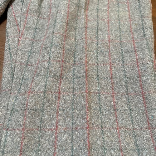 VTG Northway Mens Wool Pants 48”Wx 28”L Gray Pin Striped Water Repellent - Picture 8 of 17