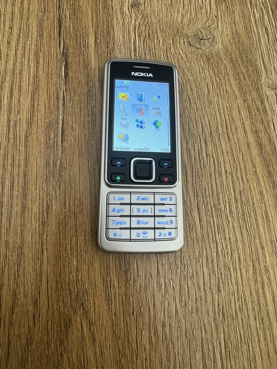 Nokia 6300 Silver – Klassisches Handy, Einfach & Zuverlässig