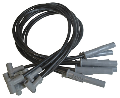 MSD Spark Plug Wires w/HEI Cap For Ford 351C 352 400 460 / 35383