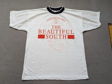 THE BEAUTIFUL SOUTH Painting it Red Tour White Shirt PUMA 2xl