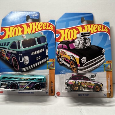 ホットウィール　Hot Wheels VW BUS　サーフィン Amazon.co.jp: ホットウィール サーフィン スクールバス : おもちゃ