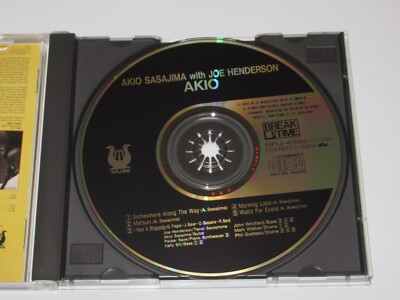 AKIO SASAJIMA WITH JOE HENDERSON AKIO JAPAN CD BRJ-4592 PROMO w