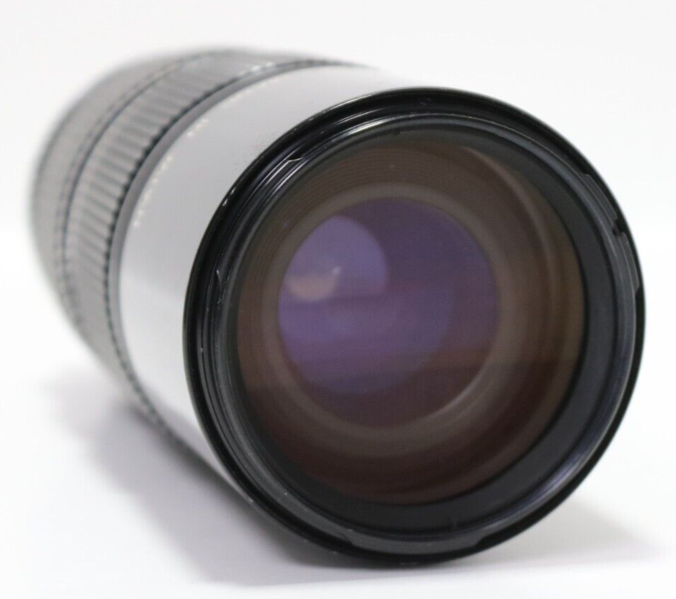 CANON FD 80-200mm F/4 Camera Zoom Lens w/Caps - Made in Japan