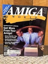 April 1990 Amiga World Magazine