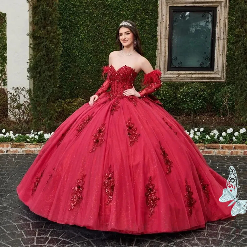 yellow prom dresses long sleeve Tulle Evening Dresses Long Sleeves Off Shoulder