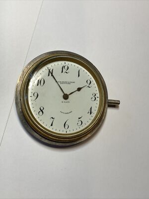 ETERNA For BLACK STARR & FROST NY 8-Days Switzerland 15J Depose Men Pocketwatch