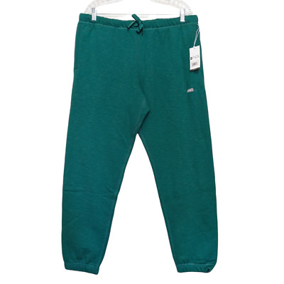 New Figs Off-Shift Jogger Sweatpants Womens Size XL Green Pockets Loungewear NWT