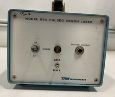 TRW INSTRUMENTS 83A PULSED ARGON LASER 117V 50/60HZ .3AMP