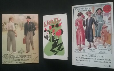3 KLEINE 20er JAHRE ARTIKEL ****(2 SIND AUF MODE)***(DETAILS SIEHE BESCHREIBUNG)***