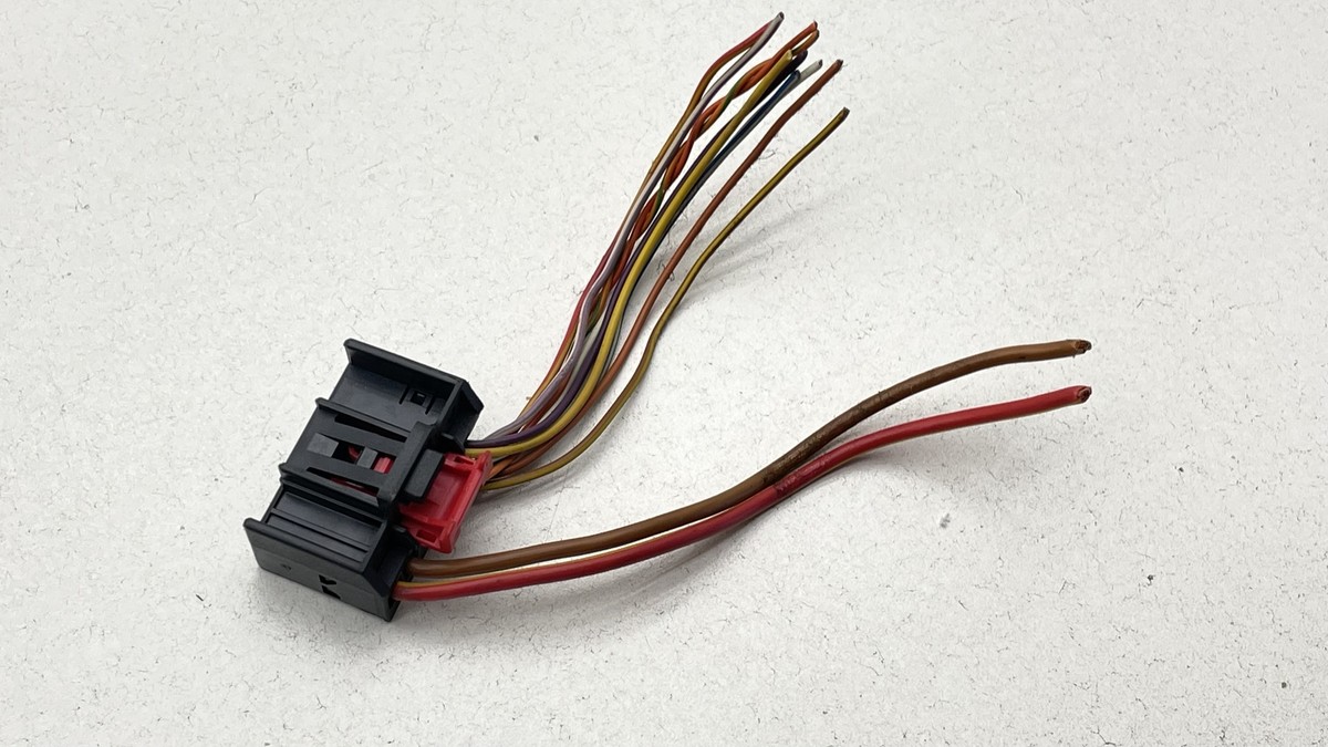 パーツ plugTV for volkswagen VW Audi Porsche Wiring Harness Plug Connector 12 Wire Pigtail OEM