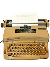 Smith Corona Coronet Super 12 Electric Typewriter Case Works Great MOD 6LEF thumbnail