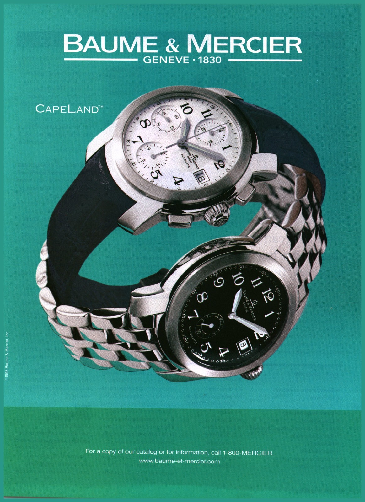 Разное 1998 PRINT AD - BAUME