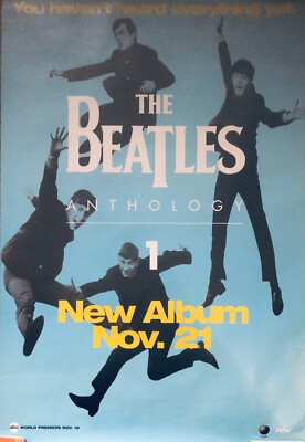 The Beatles - Anthology 1 (1995) original album promo poster - | eBay