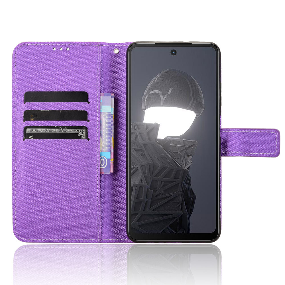Color Design PU Wallet Flip Leather With Card Slots Cover - View #3
