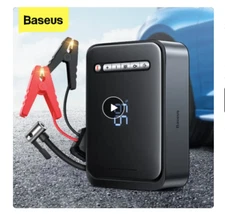 Baseus 2 In 1 Car Jump Starter Power Bank With Air Compressor Tire Pump Emergenc