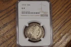 1910 BARBER 50C HALF DOLLAR 90% SILVER COLLECTIBLE US COIN NGC G 4 GOOD