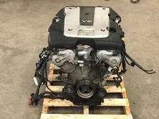 2012-2013 INFINITI G25 ENGINE MOTOR BLOCK COMPLETE ASSEMBLY RWD OEM LOT653
