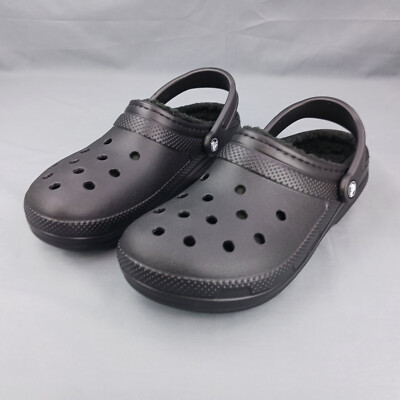 Crocs CLASSIC LINED Clog Comfortable Fur Slip On Men display picture 2