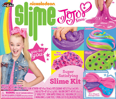 #ad #ad Nickelodeon Jojo Siwa Super Satisfying Slime Kit by Cra Z Art NEW Free Ship $21.67
