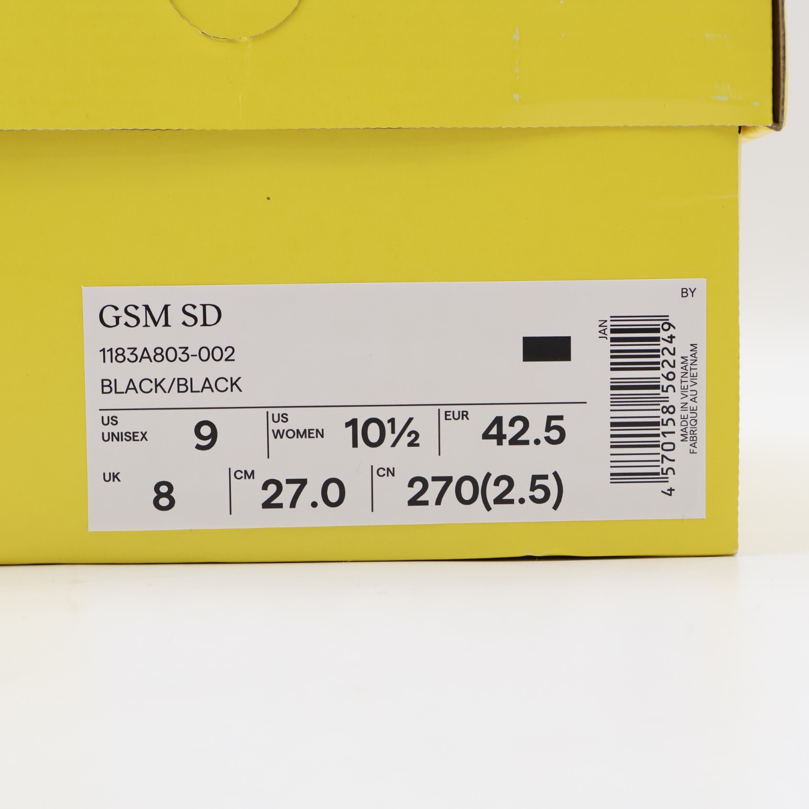 1183A803-002 Onitsuka Tiger GSM SD Black Black (Men's) image 9