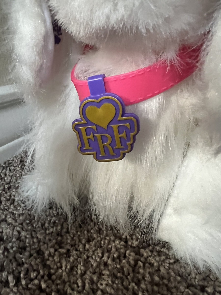 Furreal Friends GoGo My Walking Puppy White Plush Dog 2009 Leash