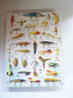 Lures of Long Ago Springbock 500 Stück Puzzle 18'' x 23,5'' 1 Stück fehlt