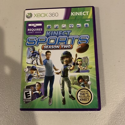 Kinect Sports: Season 2 (Microsoft Xbox 360, 2011) Complete with Manual Tested