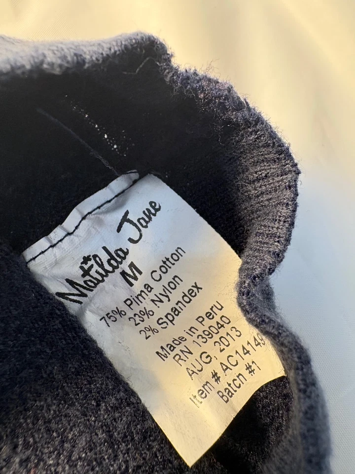 Medias Matilda Jane Pintura Por Números Orion Talla Med Buen Estado Usadas Difíciles de Encontrar Foto 3 de 3