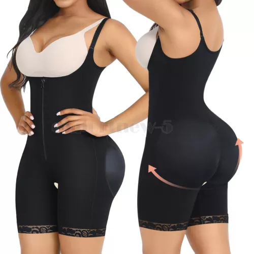 Fajas Colombianas Shapewear Tummy Control Bodysuit High Compression Body Shaper - Picture 13 of 17