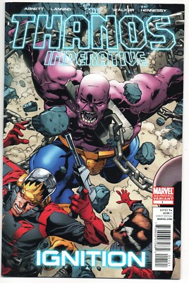 Marvel Comic Thanos Imperative 1 High Grade NM 9.0 Bag Board 2010 Variant Key